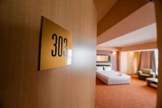 Отель Hotel Oxford Inns&Suites Тимишоара Представительский люкс с террасой-2